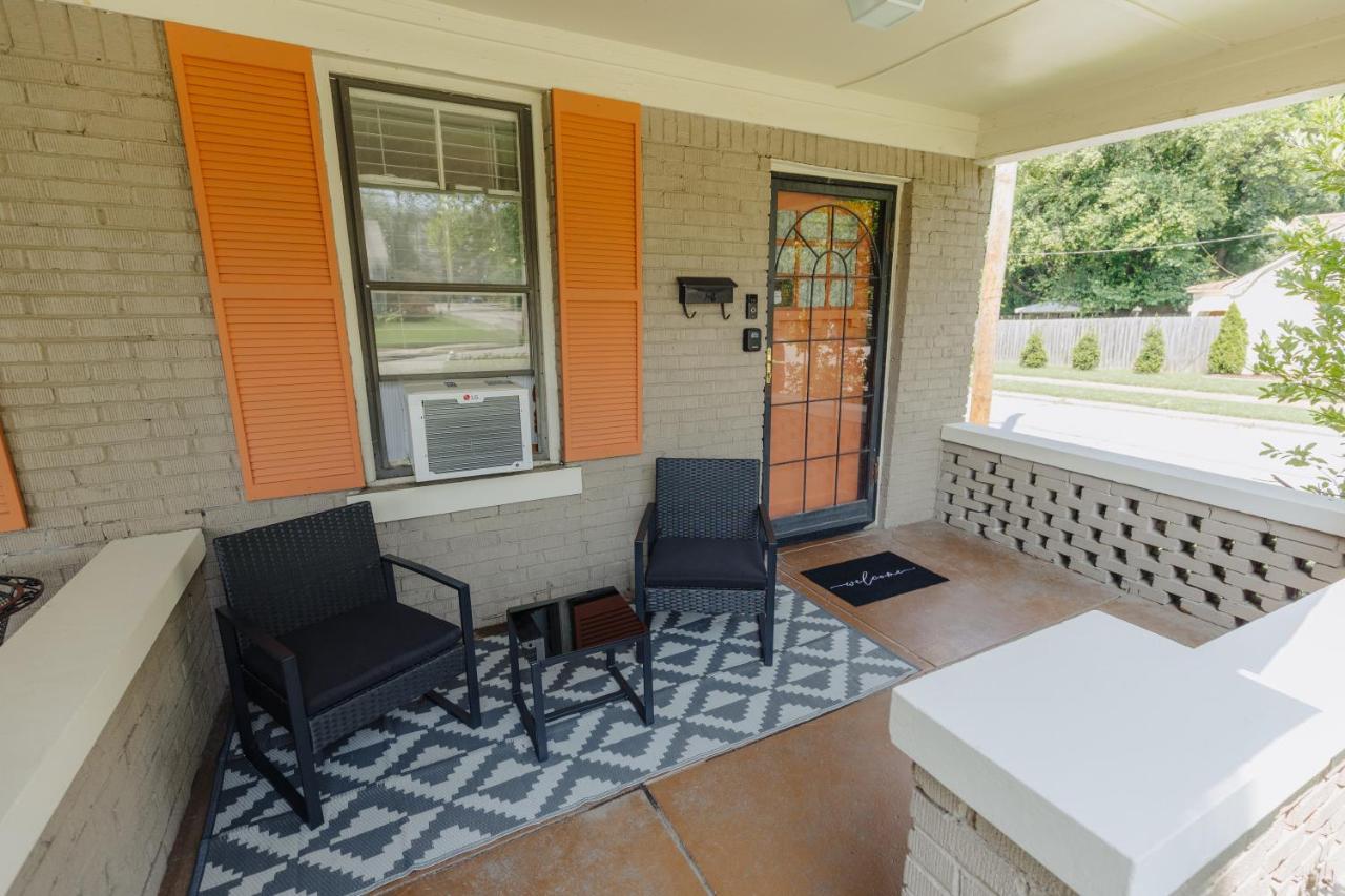 Historic Revival King Bed Midtown Memphis 70 Fast Wifi Free Parking Yes Pets Villa Eksteriør bilde